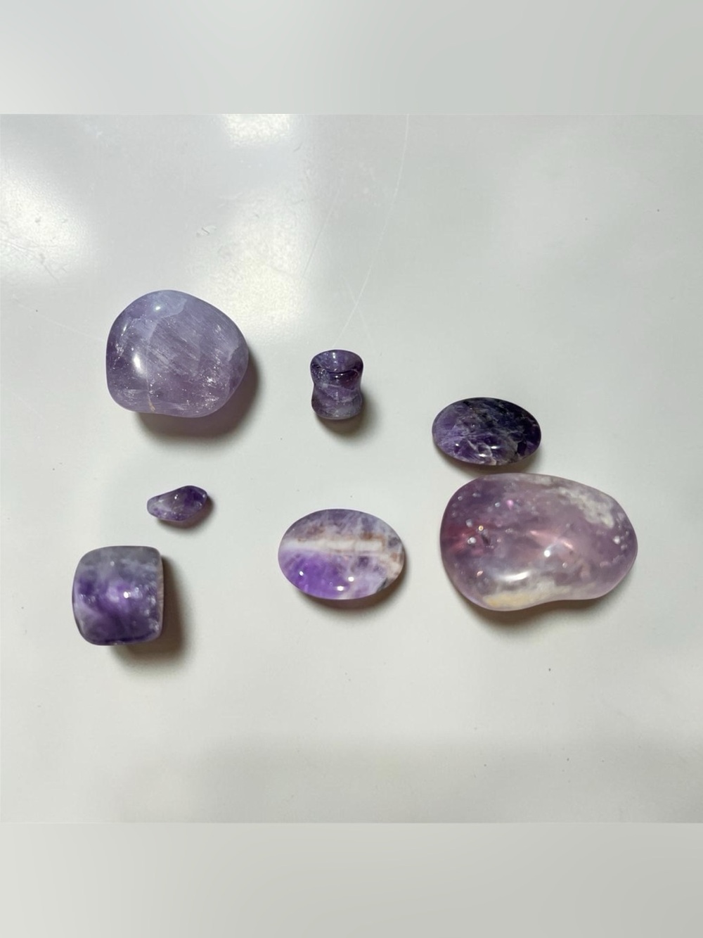 Mixed Amethyst Tumbled Stones
